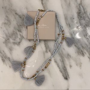 India Hicks No Hassle Tassel in Storm Cloud Grey